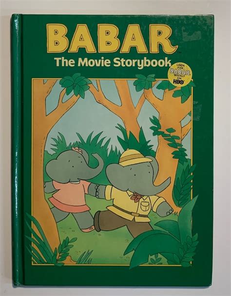 Babar the Movie Storybook Storybook Adaptation by Cathy East - Etsy