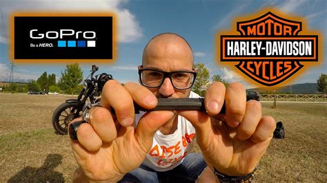 Attacchi Gopro Moto Harley Davidson Sportster Iron Youtube