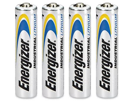 Energizer® AAA Lithium Batteries - 4 pack S-17125 - Uline