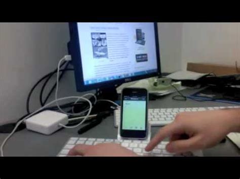 Внешняя клавиатура для iPhone - YouTube