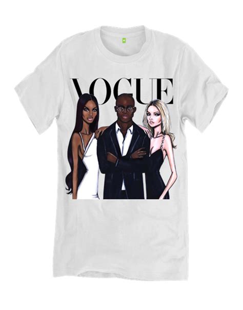 Kate Moss Naomi Campbell Vogue Custom Personalised T Shirt Top Men Women Unisex All Of Our T