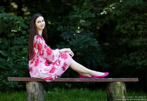 Photo Of Vika A Year Old Brunette Woman Photographed By Serhiy Lvivsky In July Picture