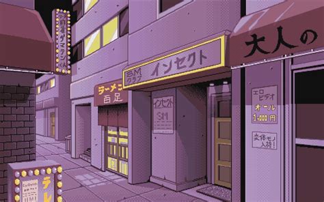 Tokyo Pixel Art Wallpaper