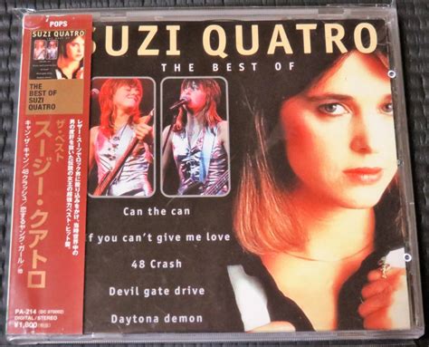 【やや傷や汚れあり】 Suzi Quatro スージー・クアトロ The Best Of Suzi Quatro ベスト Cd 帯付き 国内盤