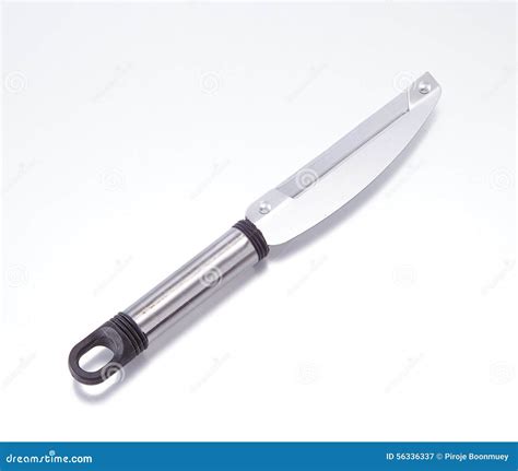 Fruit Knife Sheath Made of Stainless Steel Stock Image - Image of ...