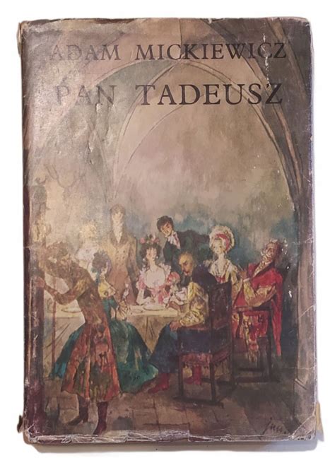 Adam Mickiewicz Pan Tadeusz 1988 Ilustracje Szancer 15481156469