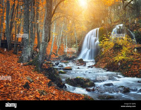 Waterfall Waterfall Waterfall Waterfall Mountain Hi Res Stock