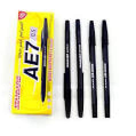 Pulpen Standard Ae Hitam Perlusin