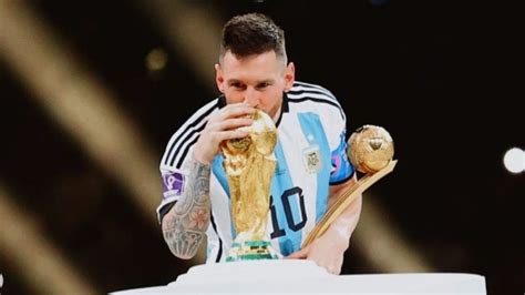 Messi gana el Mundial de Qatar y rompe Instagram tiene la foto con más