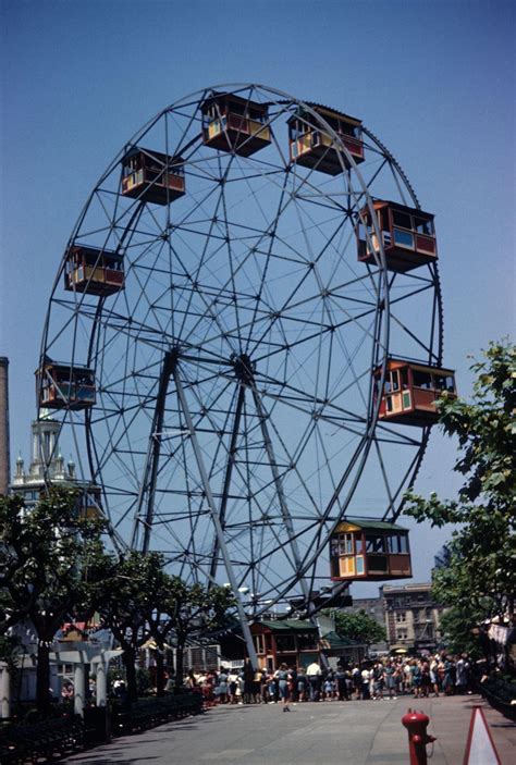 The Colors of Coney Island, 1948: A Nostalgic Journey Back in Time
