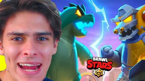 Juego Por Primera Vez El Evento De Godzilla En Brawl Stars Y Consigo