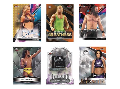 WWE 2021 Finest Wrestling Trading Card Hobby Box