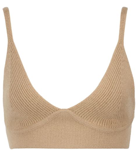 Simkhai Aeris Ribbed Knit Bra Simkhai