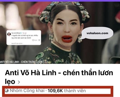Hot như sao Vbiz nhóm antifan của Chiến Thần Hà Linh chậm mốc 100 nghìn thành viên chỉ sau 5