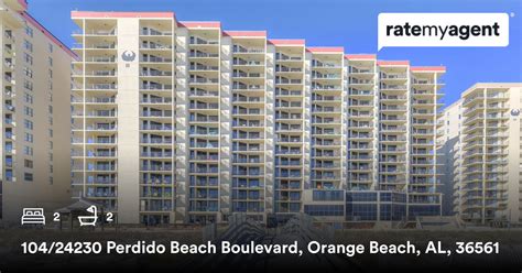 Perdido Beach Boulevard Orange Beach Al Condo For