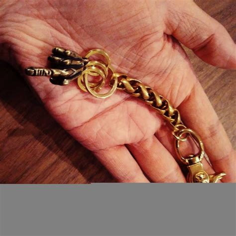 Yahoo オークション Brass Fuck keychain 真鍮製 キーチェーン キー