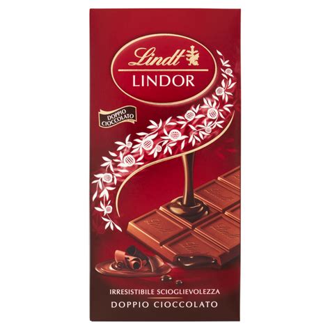 Lindt Lindor Tavoletta Doppio Cioccolato G Carrefour