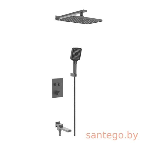 Душевая система Vieir V25006-3G, графит купить в Минске и РБ – цены ...