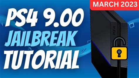 How To Jailbreak Any Ps4 On 9 00 Or Lower March 2023 Youtube