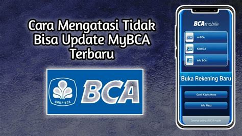 Cara Mengatasi Tidak Bisa Update Aplikasi MyBCA Terbaru YouTube