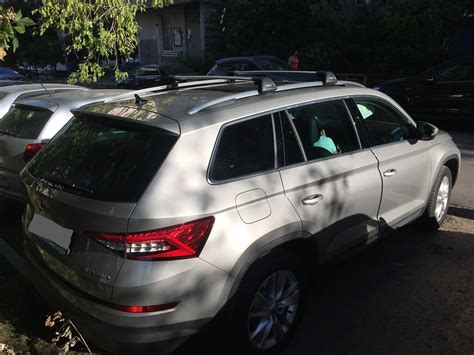 Багажник на крышу (рейлинги) Thule Skoda Kodiaq 5d SUV 2017 ...