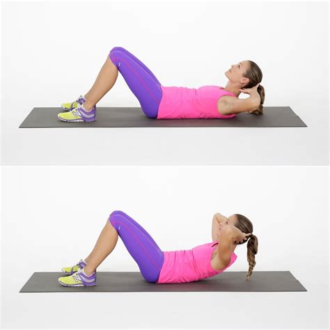Basic Crunch | Beginner Ab Workout | POPSUGAR Fitness Photo 3