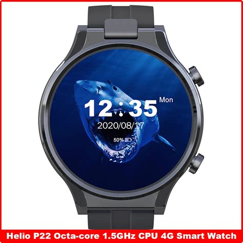 2 1 Full Ronde Android Smart Horloge Mannen With13MP Sony Camera Helio