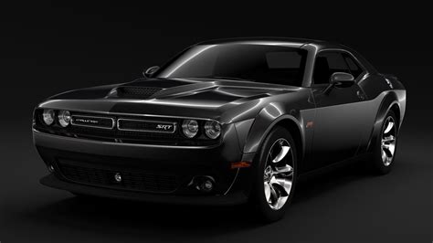 Dodge Challenger Srt Widebody D Model Cgtrader