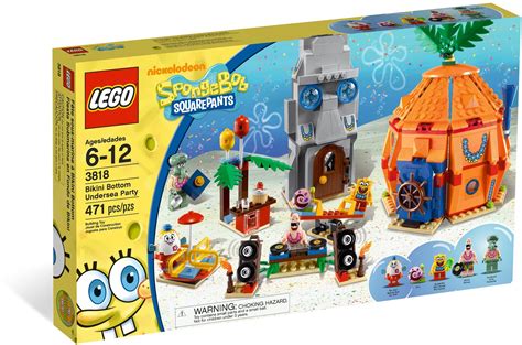 LEGO SpongeBob Bikini Bottom Undersea Unterwasser Party In Bikini Bottom Klickbricks