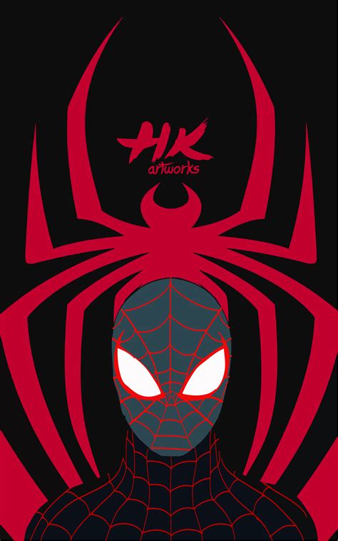 Spiderman miles morales : Vector by Hkartworks99 on DeviantArt