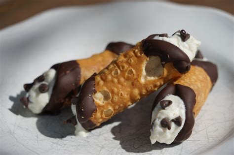 Chocolate Dipped Cannoli My Story In Recipes