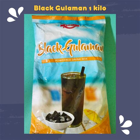 kilo black gulaman powder  carousell