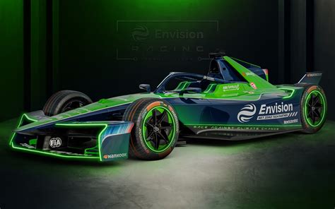 Formula E Launch Gen Evo Race Car For Season Envision Racing