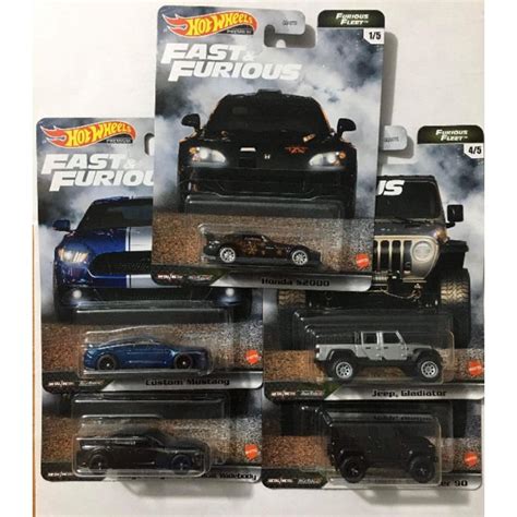 Hot Wheels Premium Fast And Furious Fleet Shopee Philippines