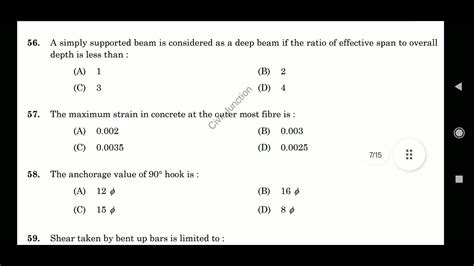 PSSSB Juinor Draftsman Civil Question Paper Punjab Draftsman Civil