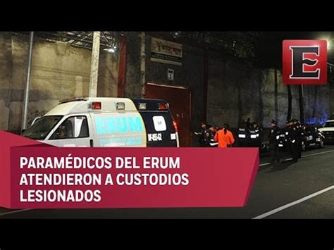 Riña en tutelar de menores en la CDMX deja varios heridos Vídeo