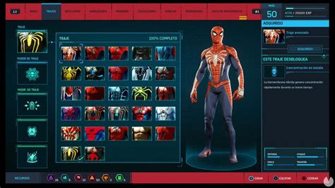 Todos Los Trajes Y Poderes De Spider Man Ps4 Y Cómo Conseguirlos