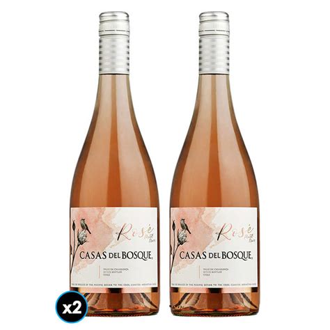 2x Vino Casas del Bosque Botanic Series Rosé 750cc