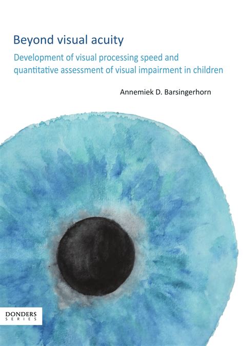 Pdf Beyond Visual Acuity Development Of Visual Processing Speed And