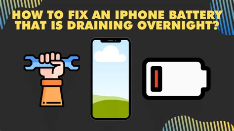 Solved How To Fix IPhone Battery Draining Overnight 2024