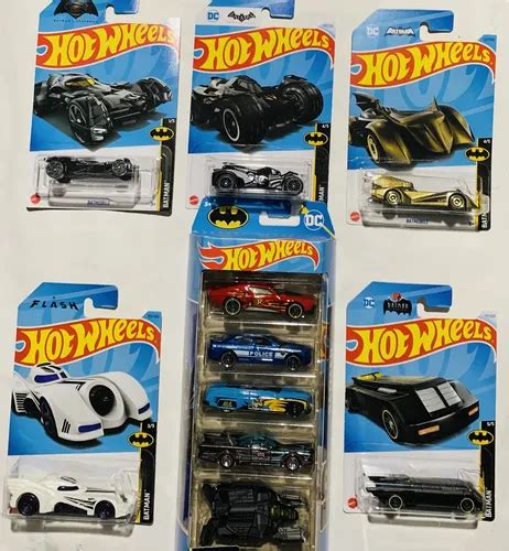 Hot Wheels Pack De Batman Dc Comics Batimovil Meses Sin Inter S