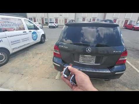 Mercedes Benz Glk All Keys Lost New Key Fob Replacement Cut And