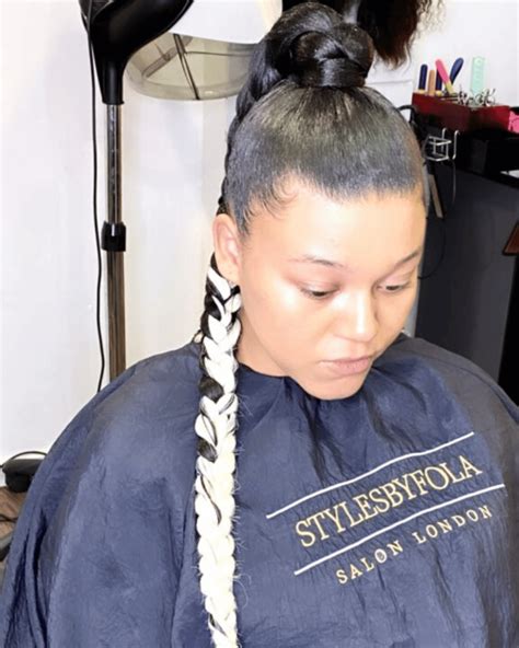 Braided Sleek Ponytail Gallery Visit Styles By Fola