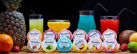 HOMEBARUFA | HOMEBARUFA Замороженные основы для приготовления коктейлей ...