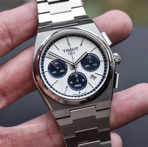 Tissot PRX Chronograph in 2023 | White dial, Chronograph, Tissot