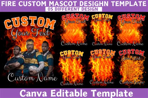 Fires Custom Bootleg Canva Template Png Graphic By Creative Pro Svg