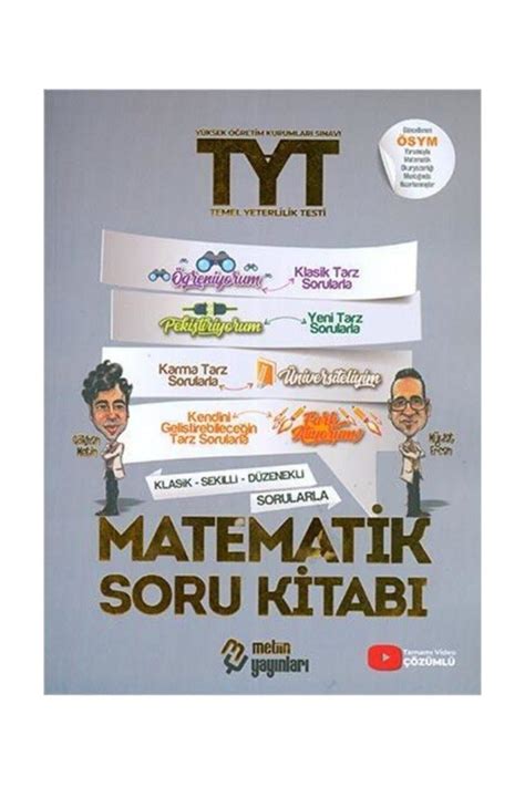 Metin Yayınları TYT Matematik Soru Bankası Kitabı Fiyatı Yorumları