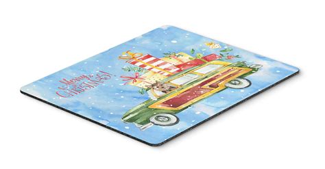 Merry Christmas Norwich Terrier Mouse Pad Hot Pad Or Trivet Fruugo UK