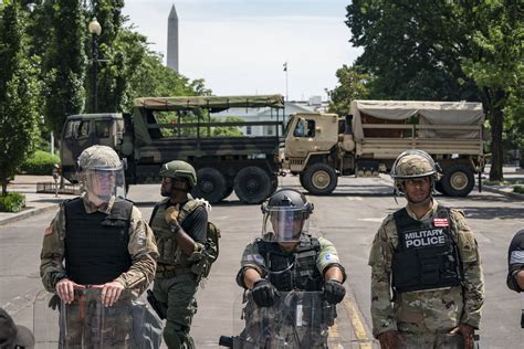 George Floyd Protests Dc Mayor Tells Trump To Remove Federal Officers