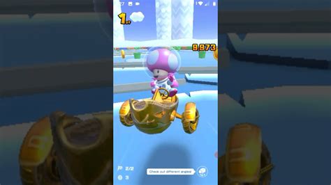 Mario Kart Tour Astronaut Toadette In Snes Vanilla Lake R Cc